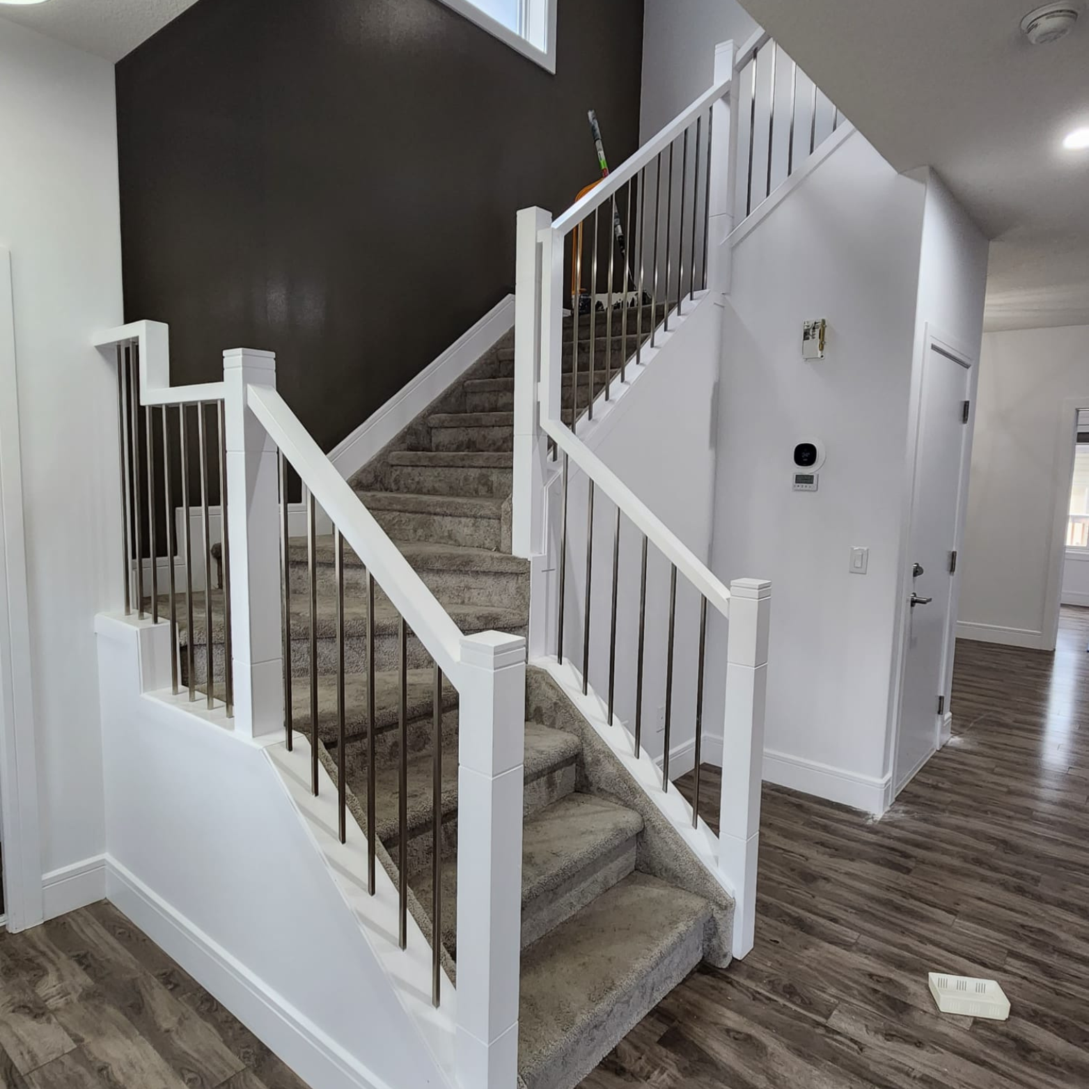 Residential full house indoor repainting stairway BMD Painting