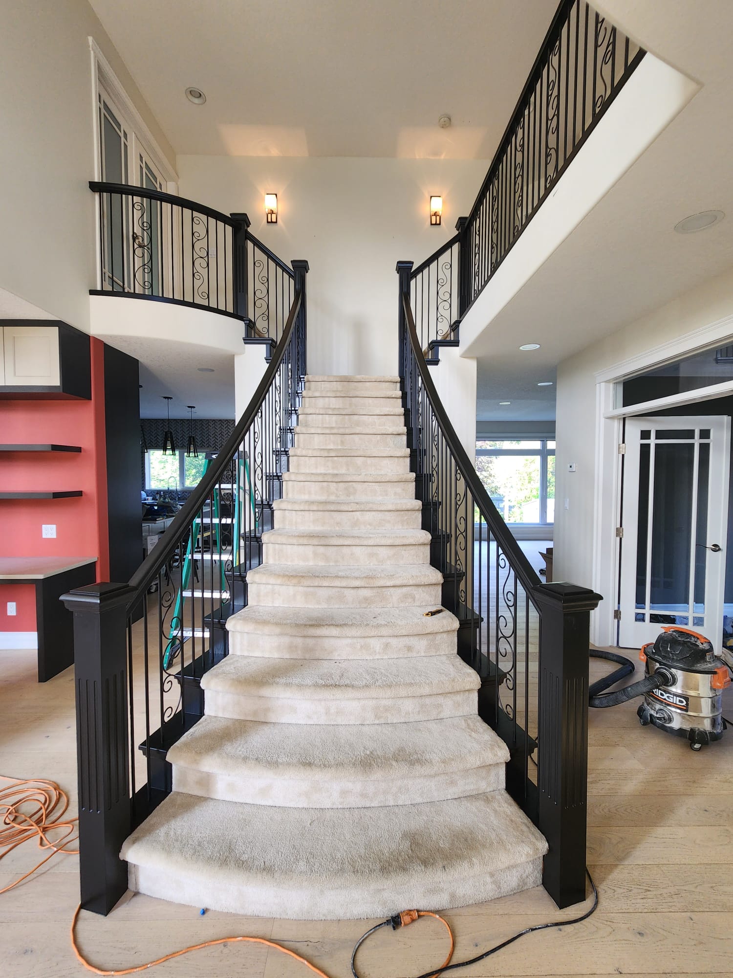 Residential full house indoor repainting