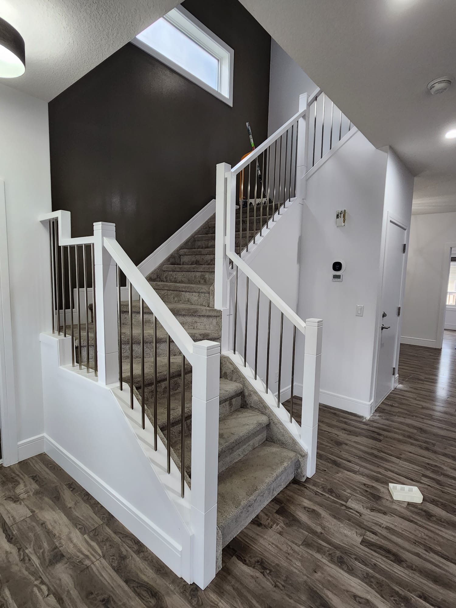 Residential full house indoor repainting stairway BMD Painting